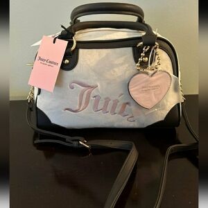 VIRAL Juicy Couture Urban Angel/Chocolate Heritage Bowler Bag